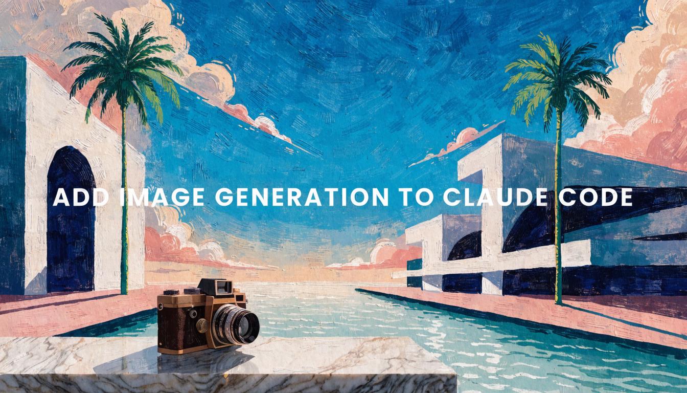 How to Add Image Generation to Claude Code