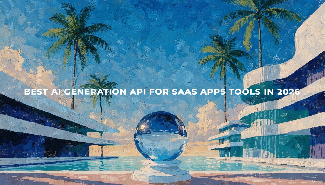 Best AI Generation API for SaaS Apps in 2026
