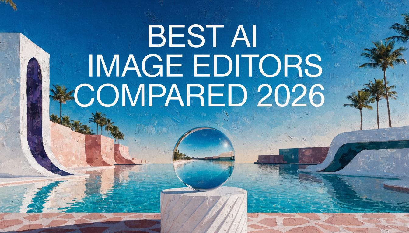 Best AI Image Editors Compared 2026