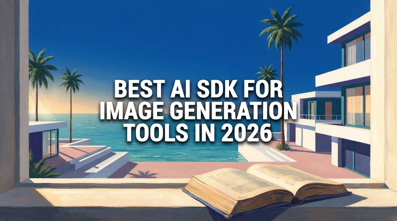 Best AI SDK for Image Generation Tools in 2026