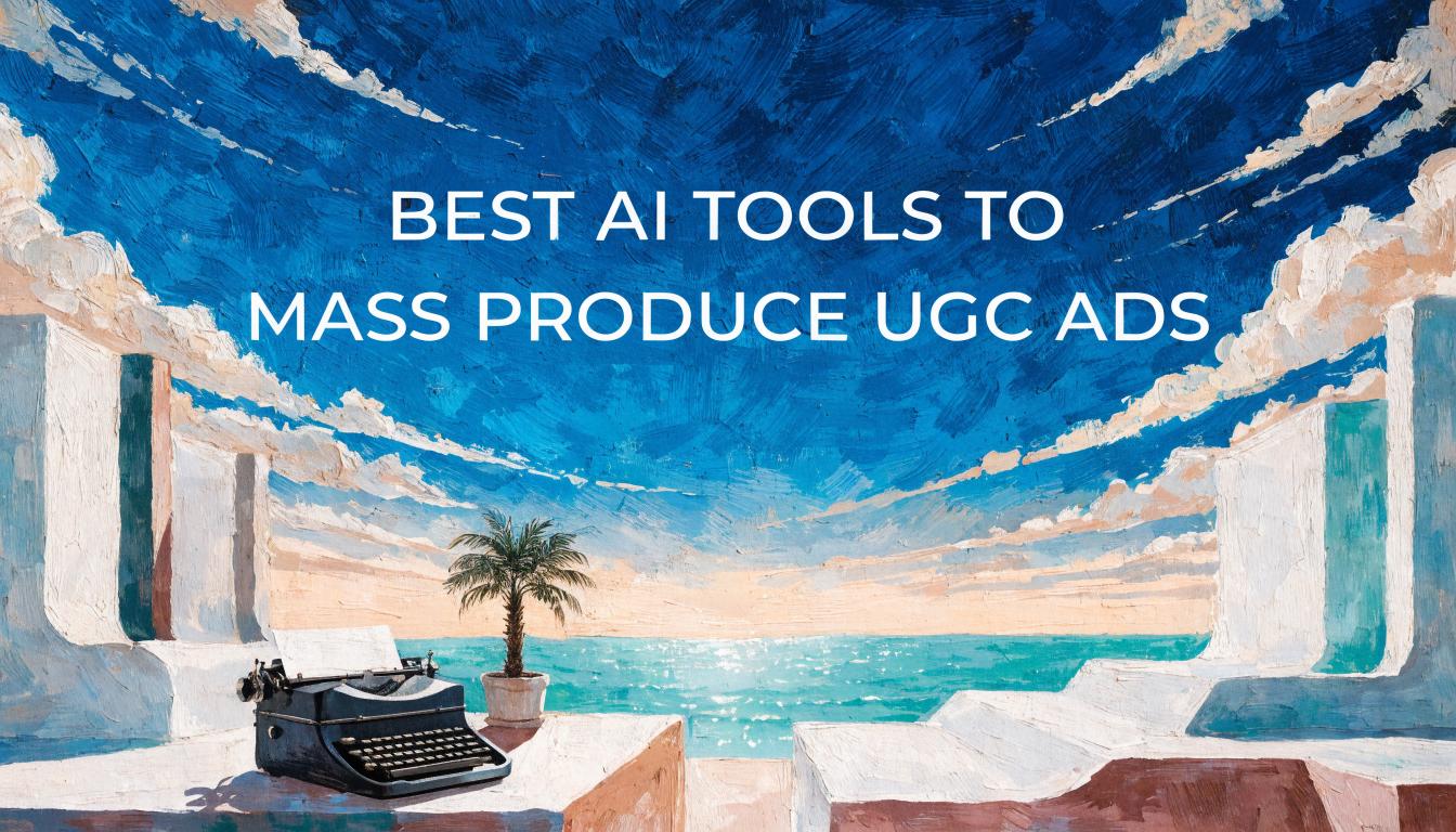 Best AI Tools to Mass Produce UGC Ads
