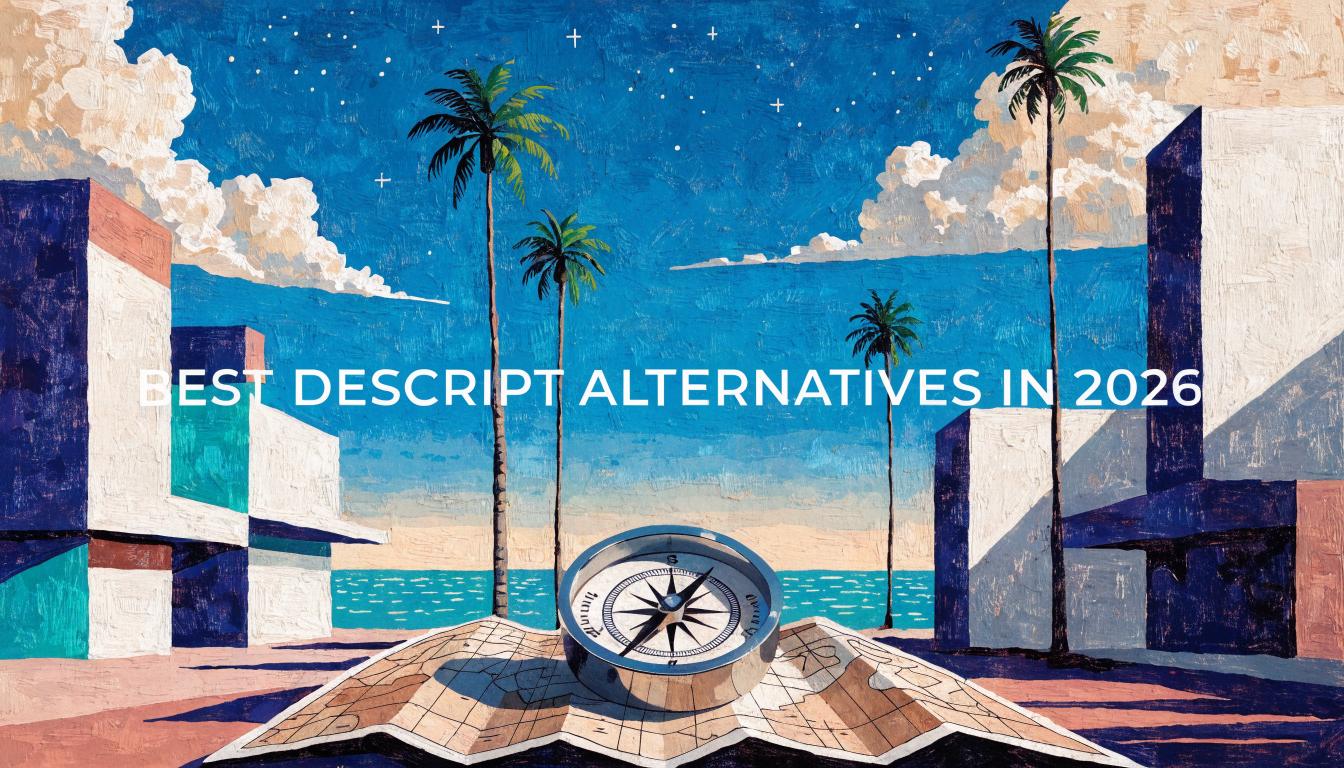 Best Descript Alternatives in 2026: 8 Text-Based Editors Compared