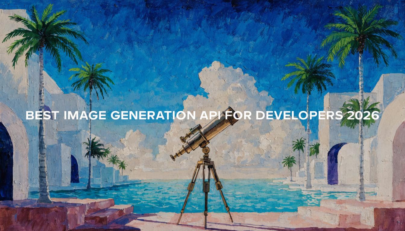 Best Image Generation API for Developers in 2026