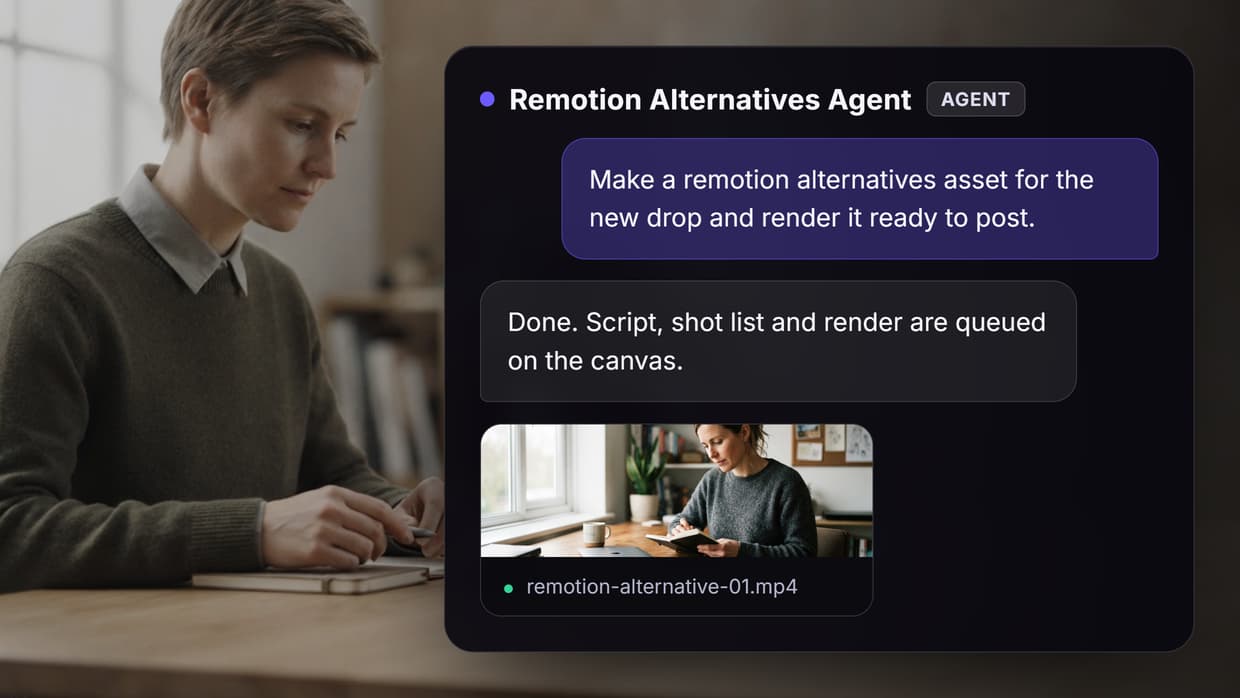 Best Remotion Alternatives in 2026
