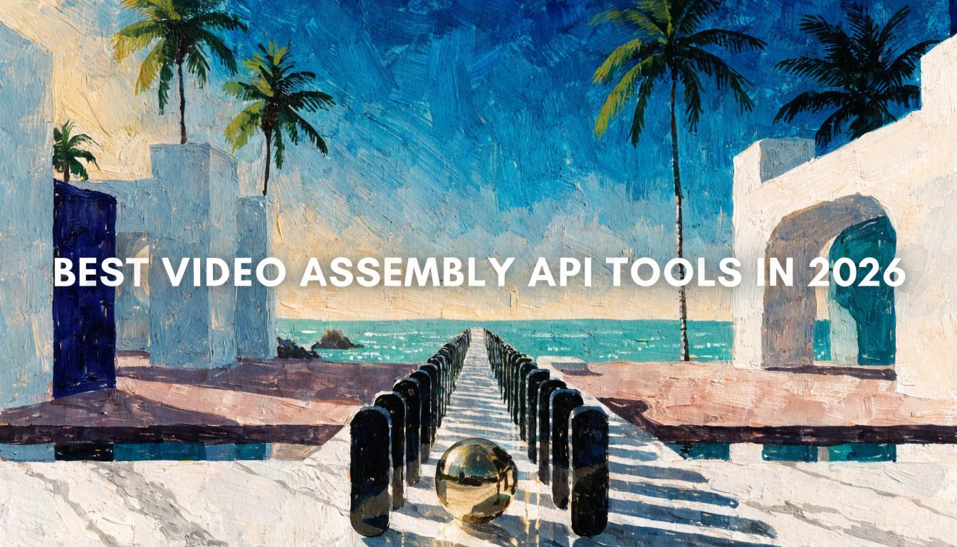 Best Video Assembly API Tools in 2026