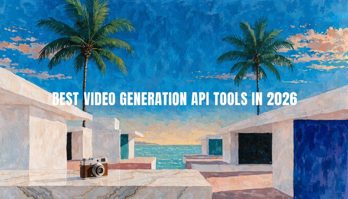 Best Video Generation API Tools in 2026
