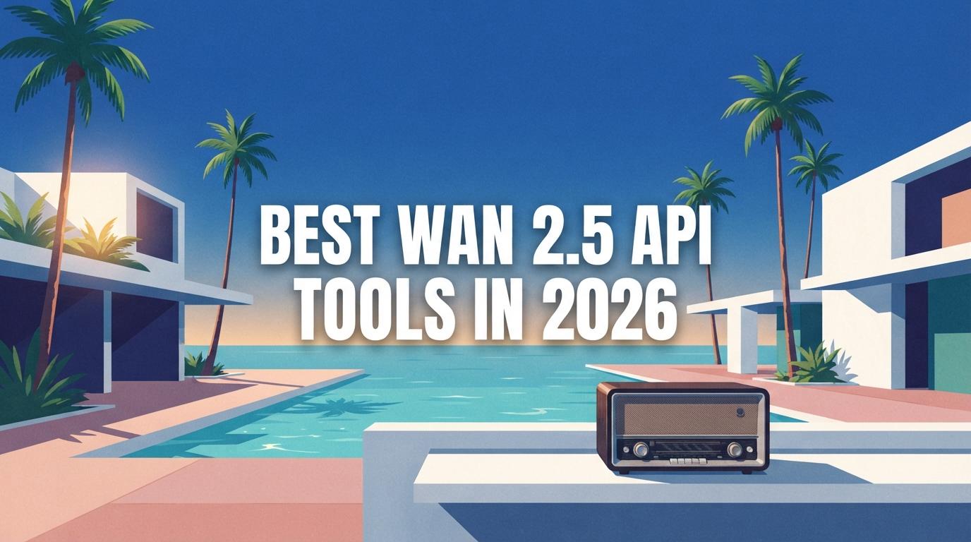 Best Wan 2.5 API Tools in 2026