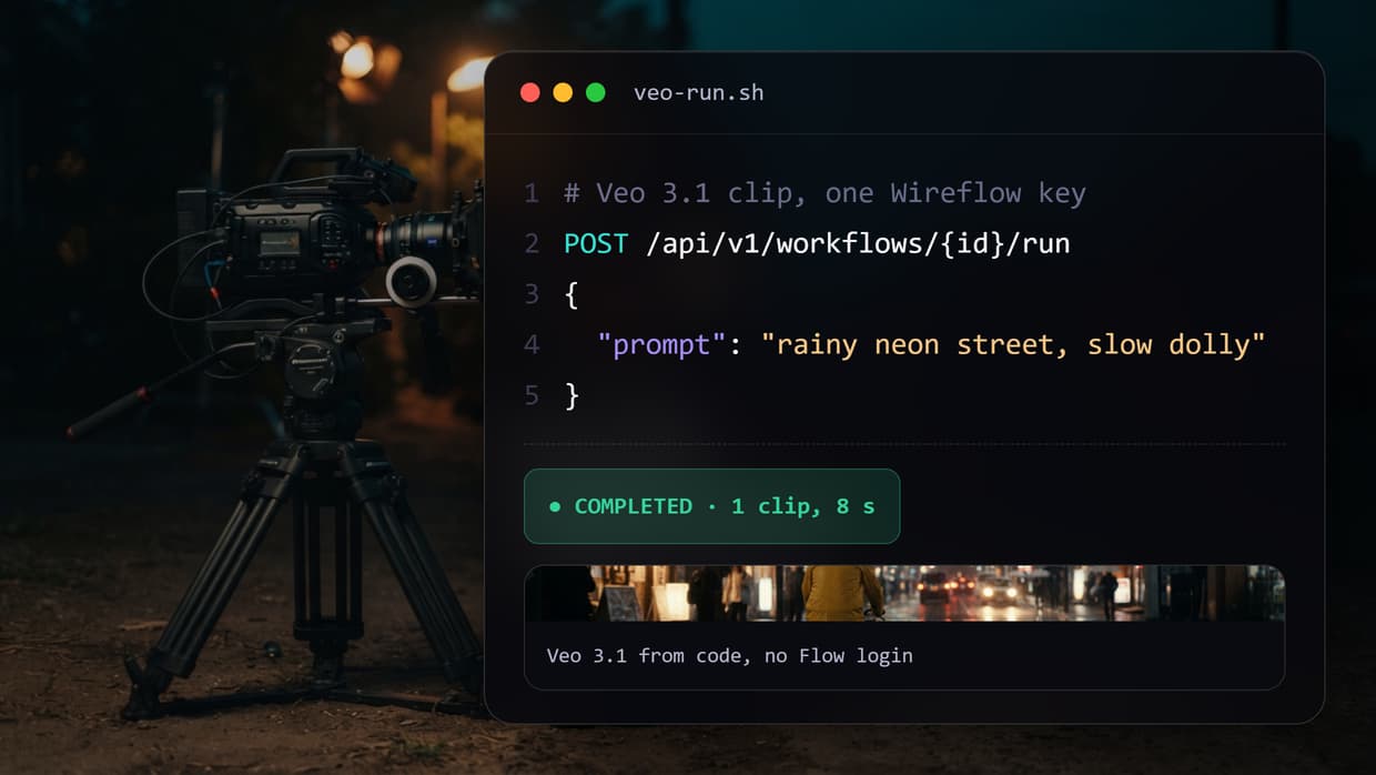 Google Flow API: There Is No Official One, So Call Veo 3.1 Instead