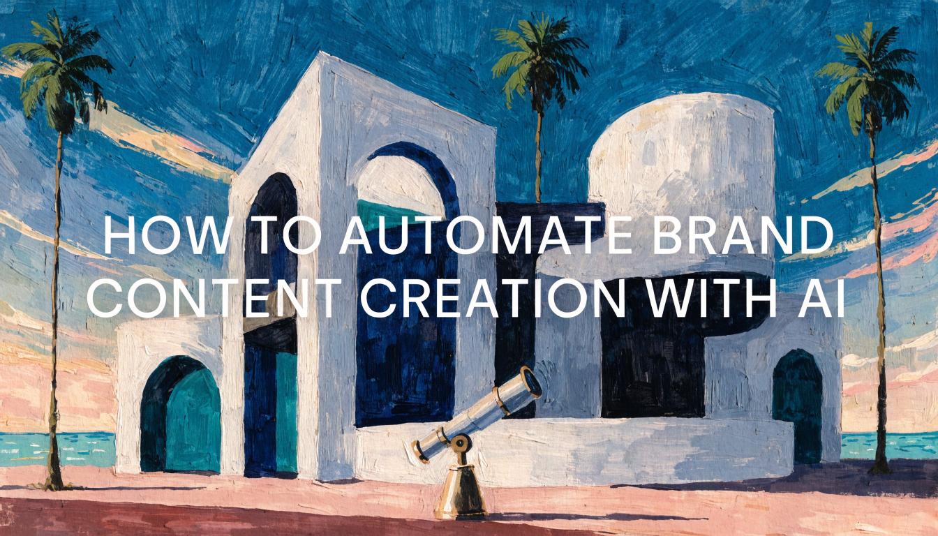 How to Automate Brand Content Creation with AI
