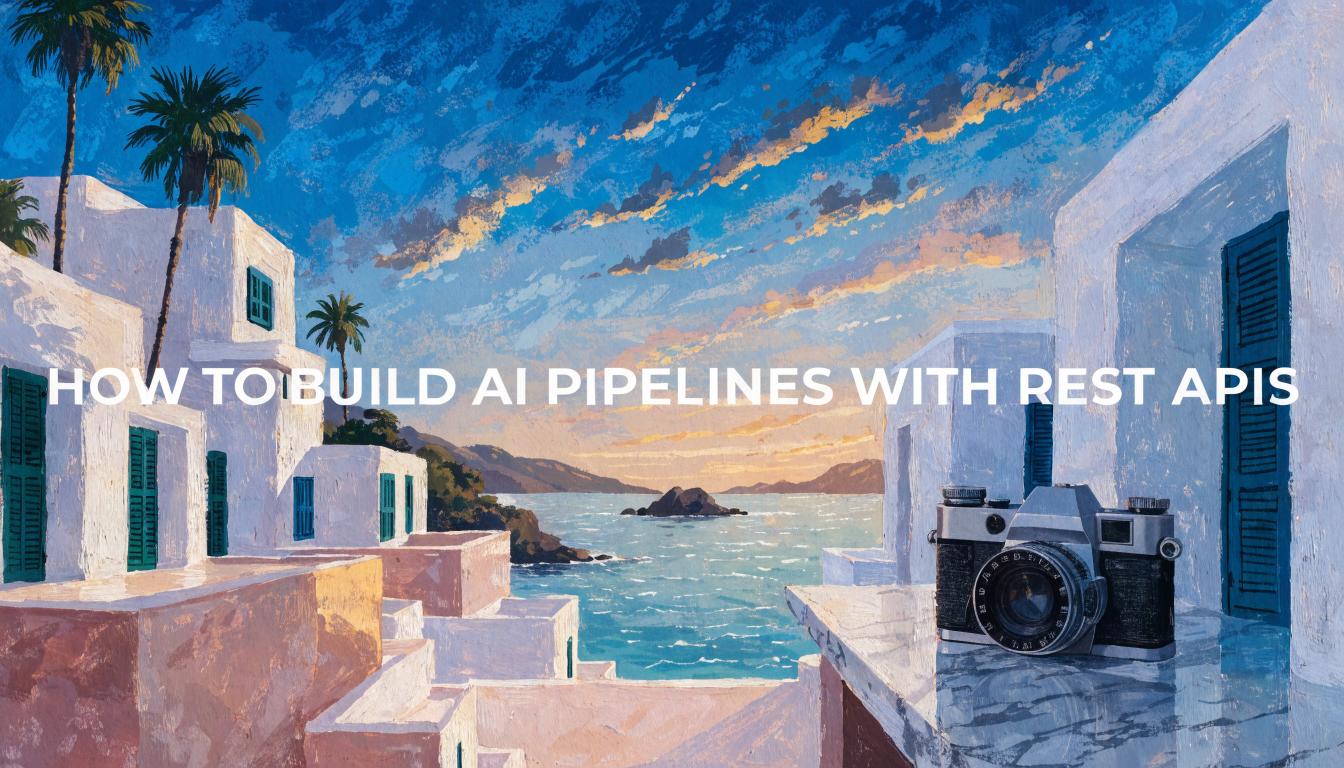 How to Build AI Pipelines With REST APIs