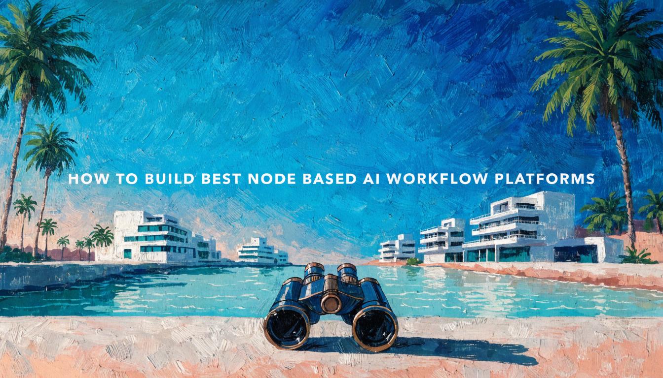 How to Build the Best Node Based AI Workflow Platforms
