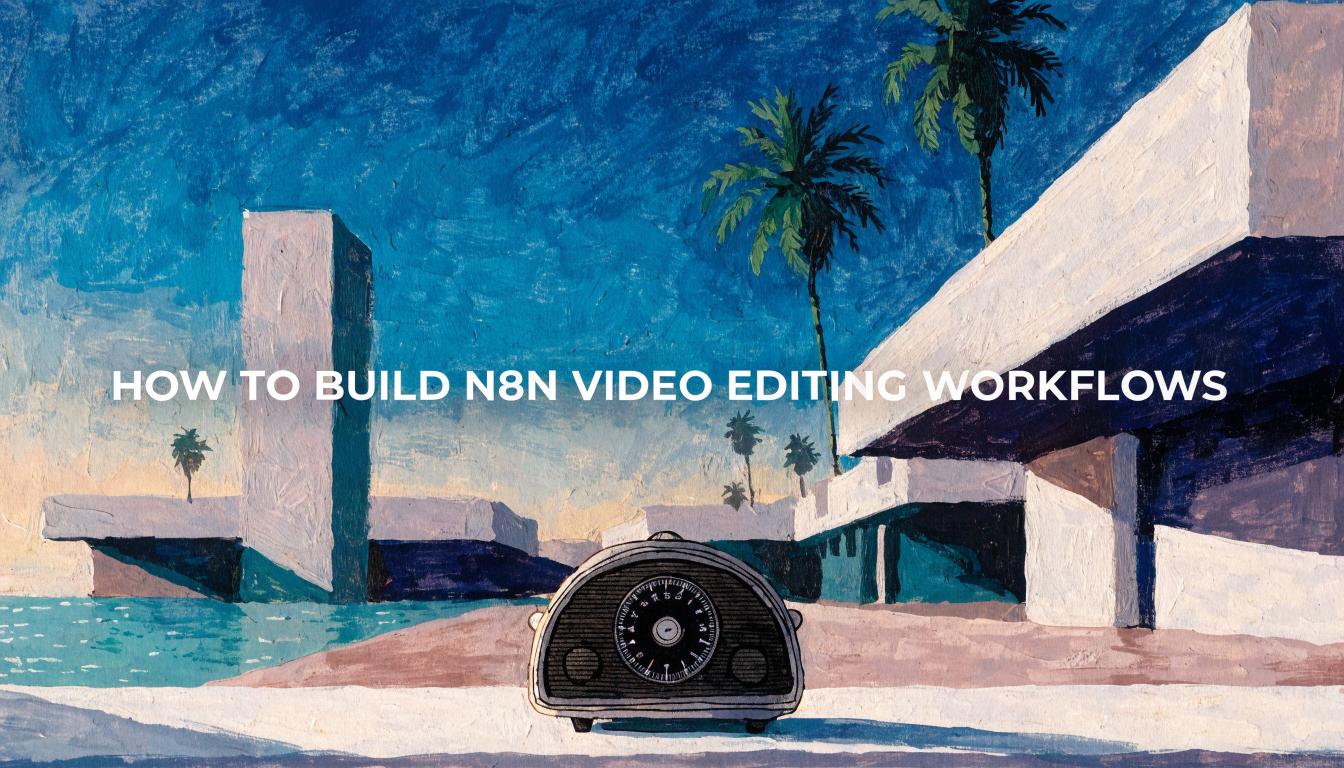 How to Build n8n Video Editing Workflows