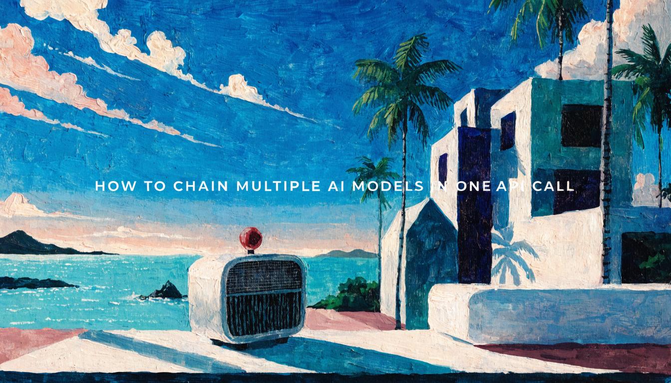 How to Chain Multiple AI Models in One API Call