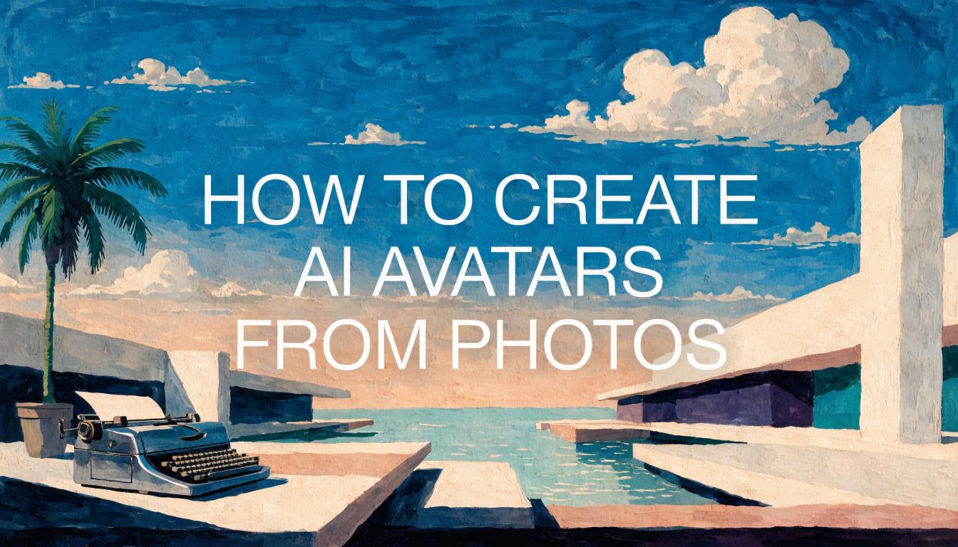 How to Create AI Avatars from Photos