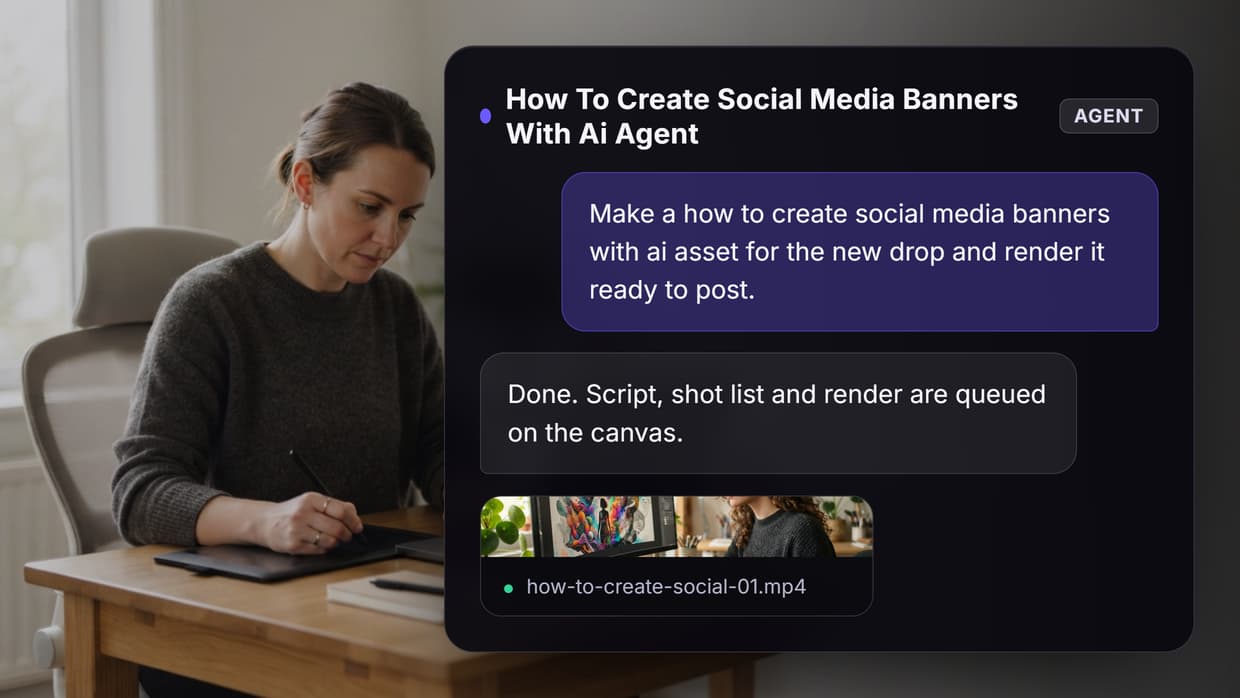 How to Create Social Media Banners With AI