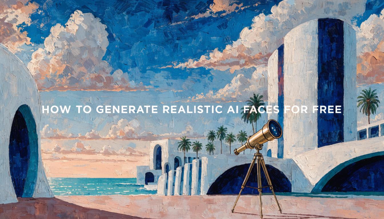 How to Generate Realistic AI Faces for Free
