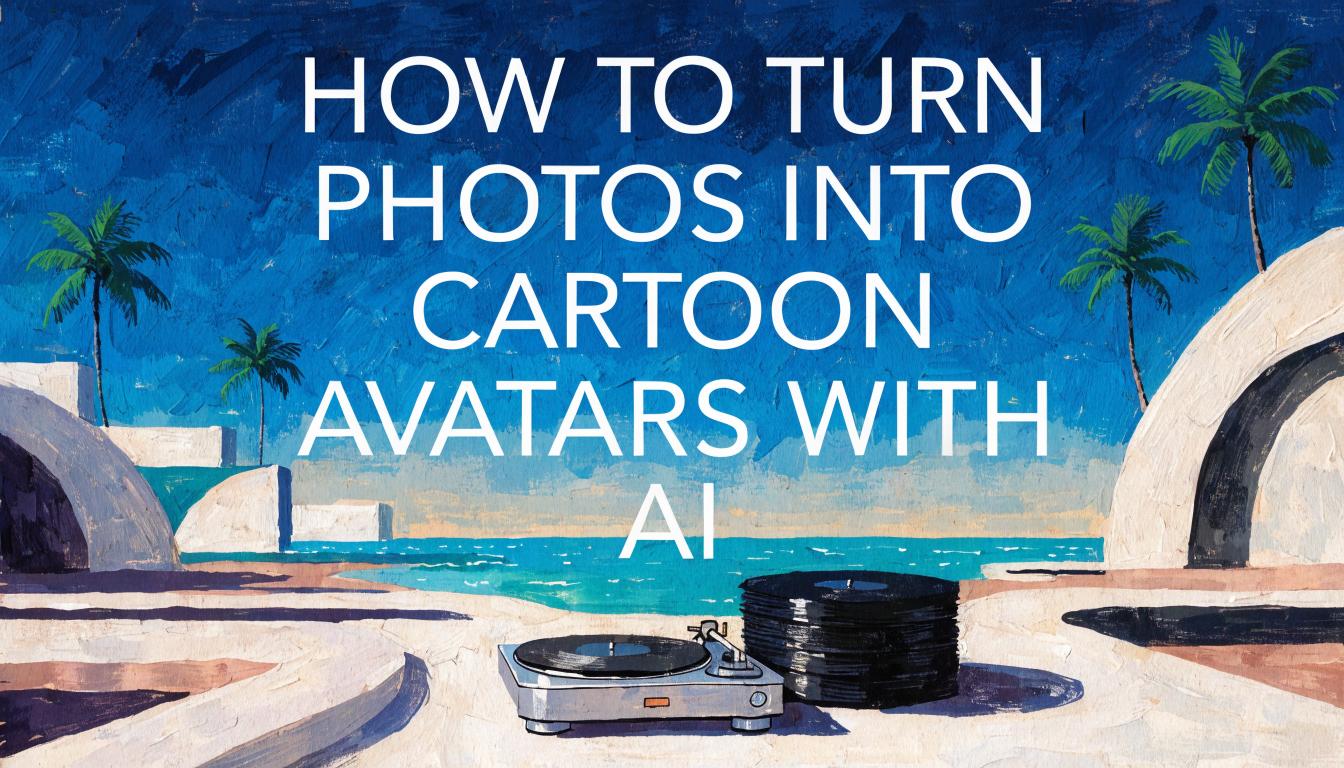 How to Turn Photos into Cartoon Avatars with AI