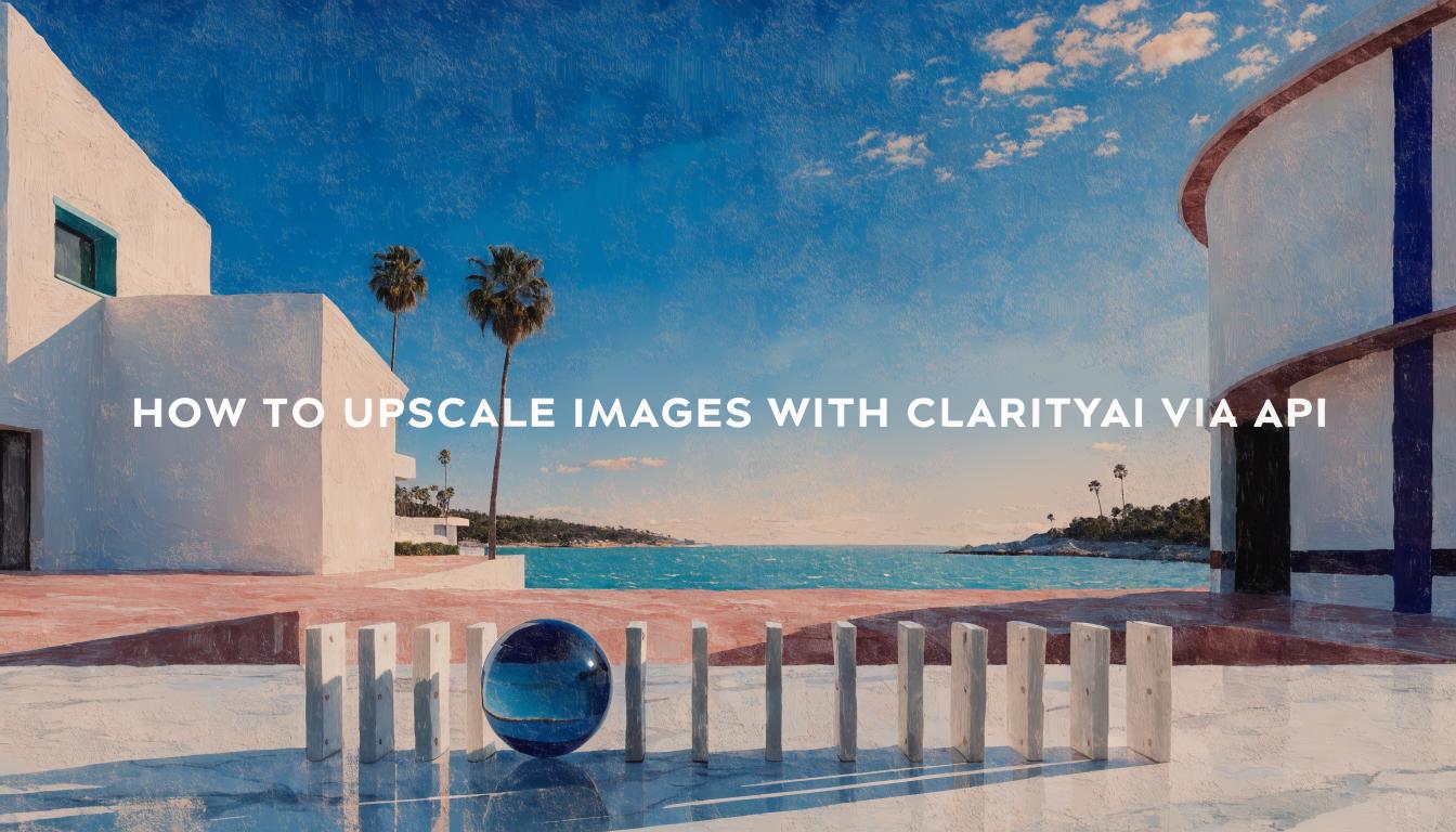 How to Upscale Images With the ClarityAI API in One POST Call