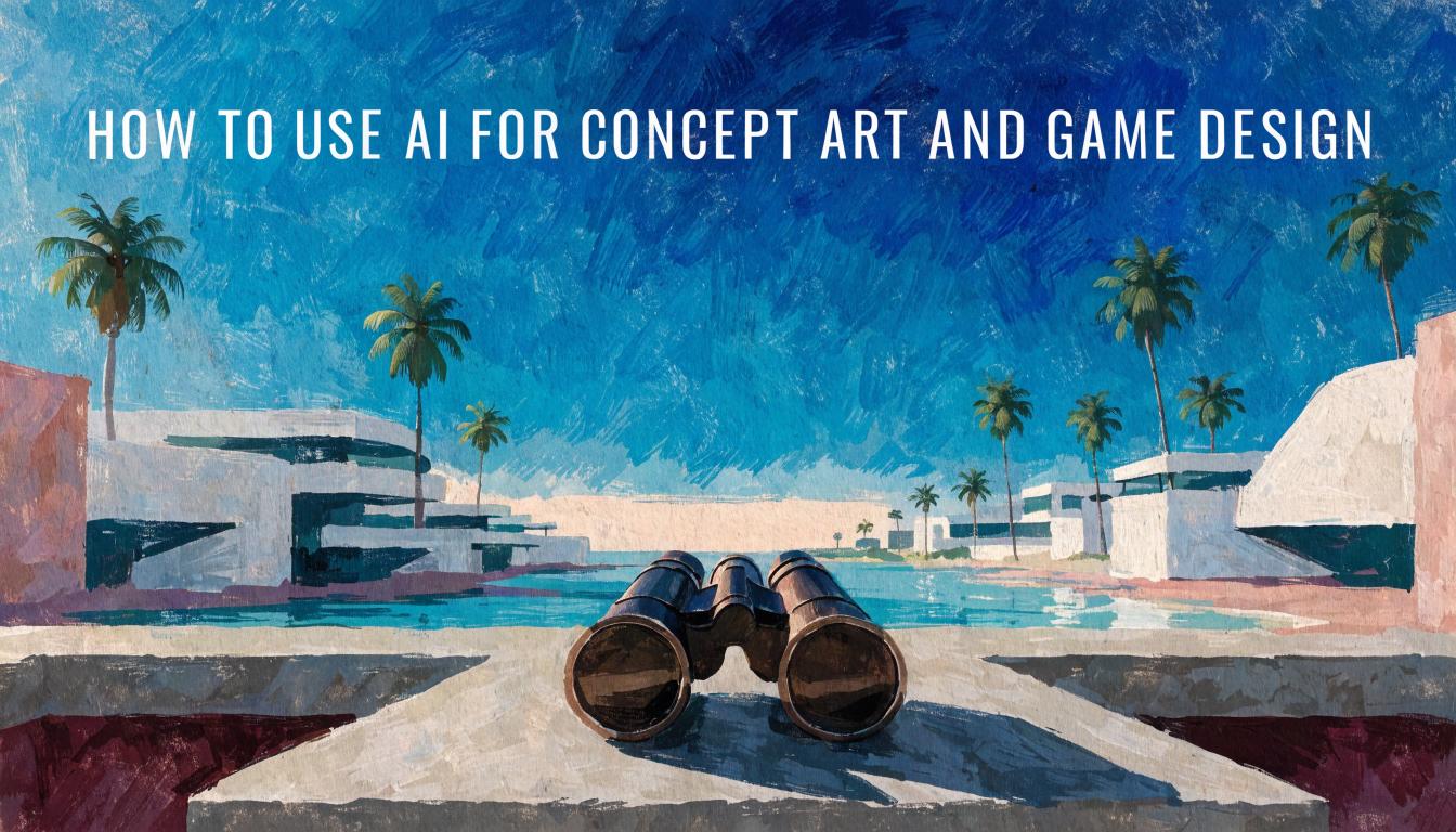 How to Use AI for Concept Art and Game Design