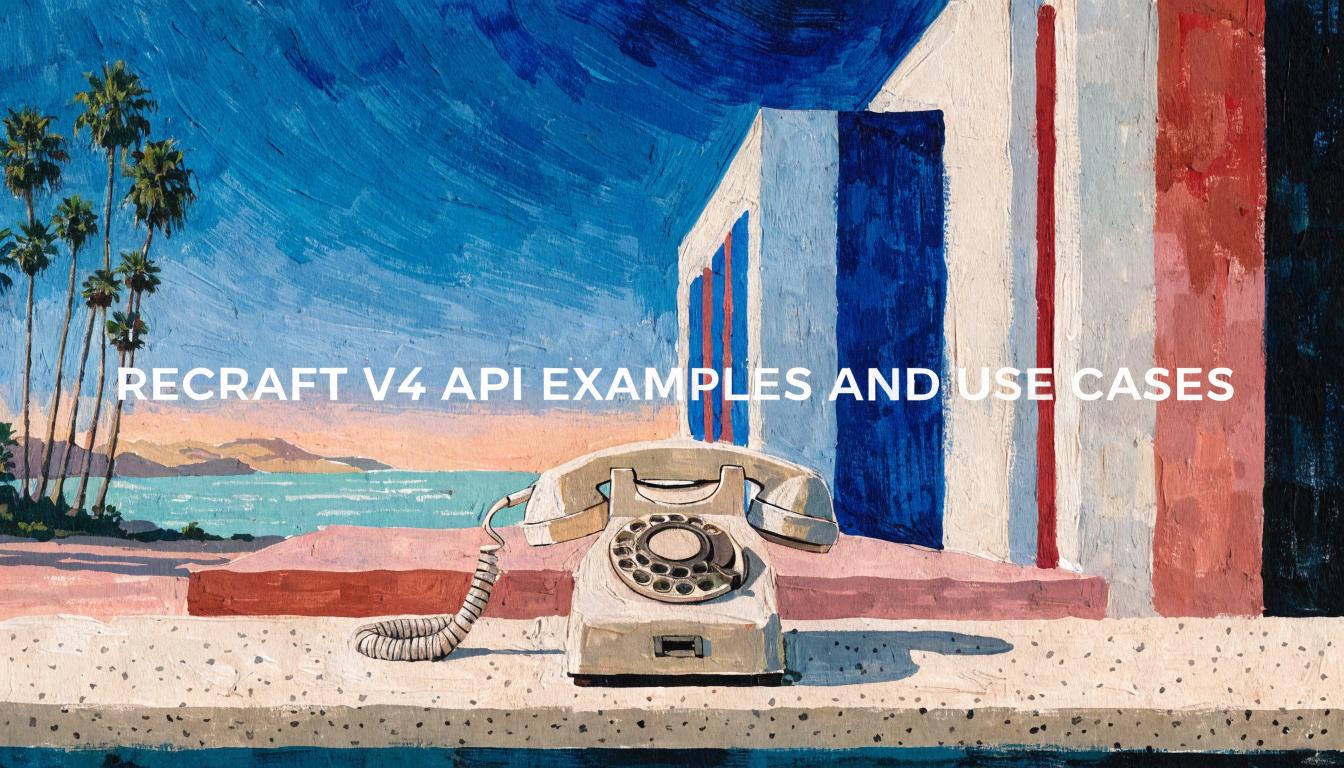 Recraft V4 API Examples and Use Cases: A Developer's Guide