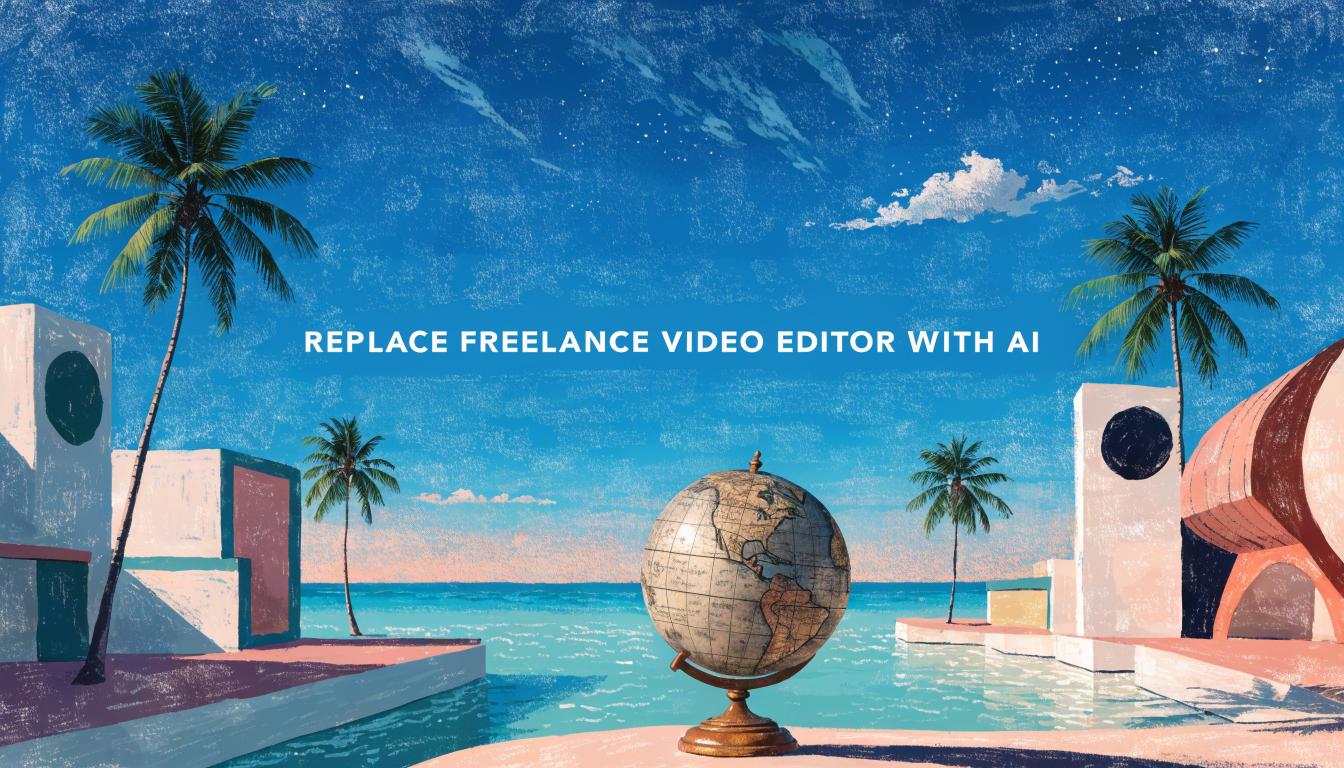 Can You Replace a Freelance Video Editor With AI? A Realistic Guide