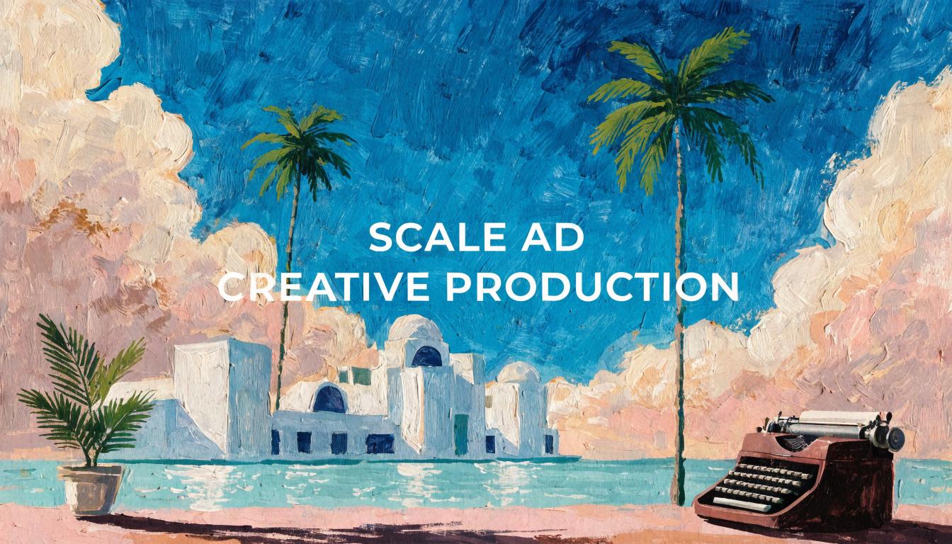 How to Scale Ad Creative Production with AI