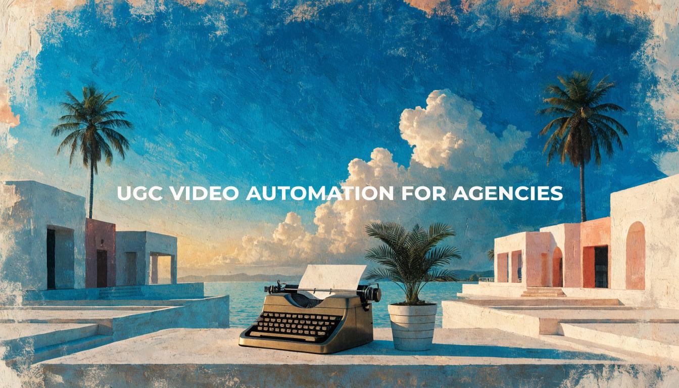 UGC Video Automation for Agencies: How to Build a Repeatable Production System