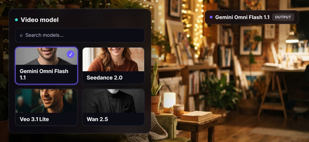 Swap the video model