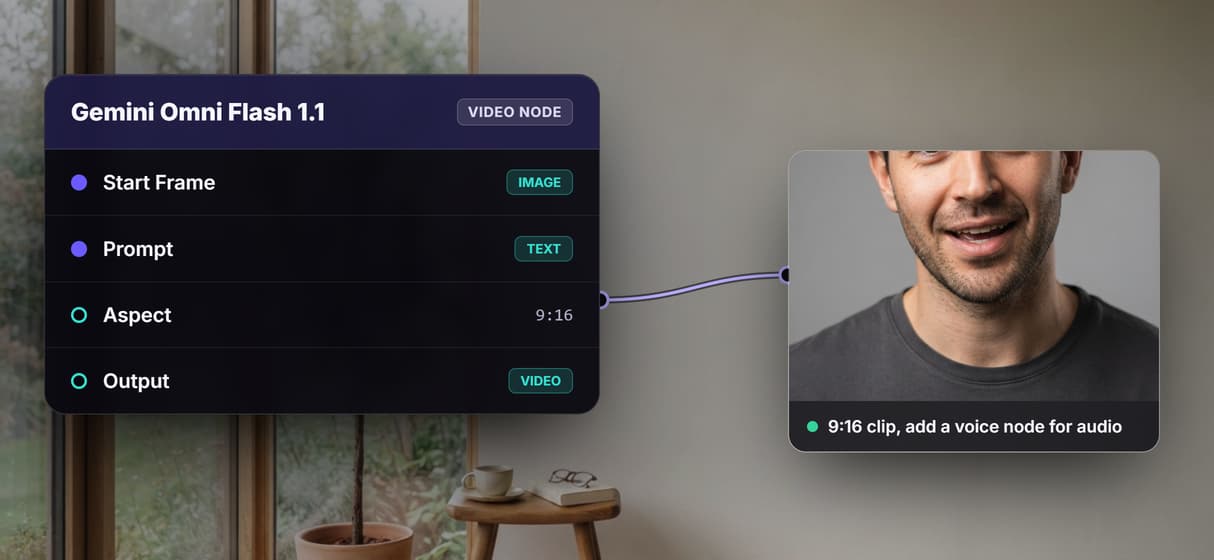 Add a real voice