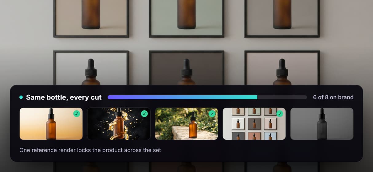 The same product across every variant