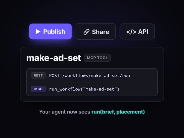 Hand the pipeline to an agent