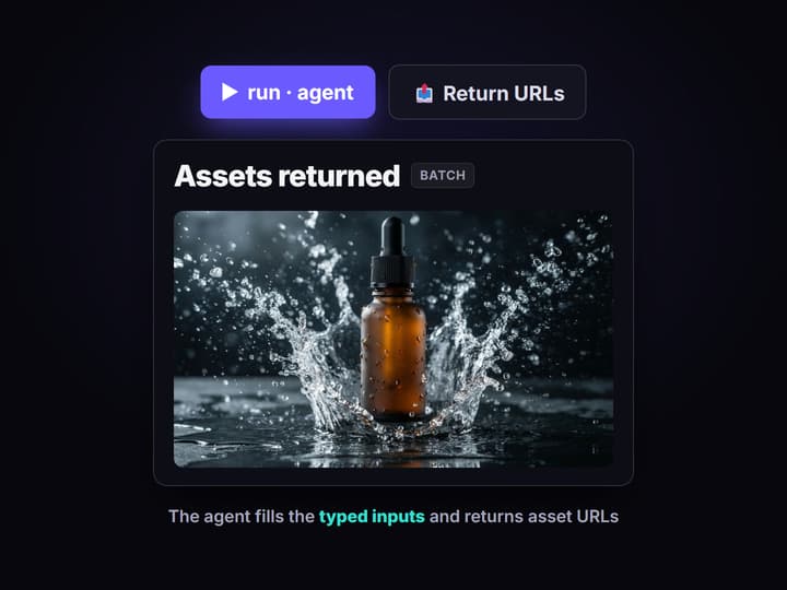 Let the agent run it