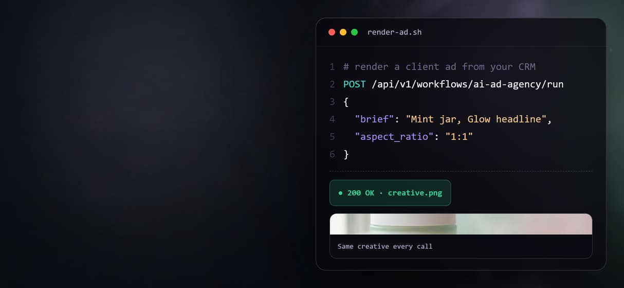 A REST endpoint and MCP tool for your stack