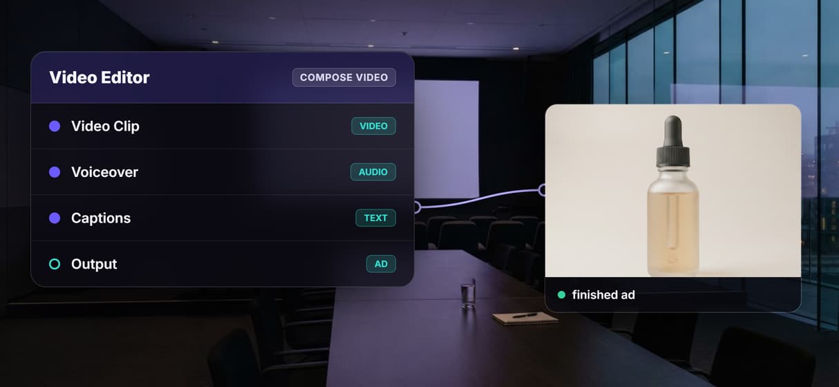 Voiceover and edit wired in