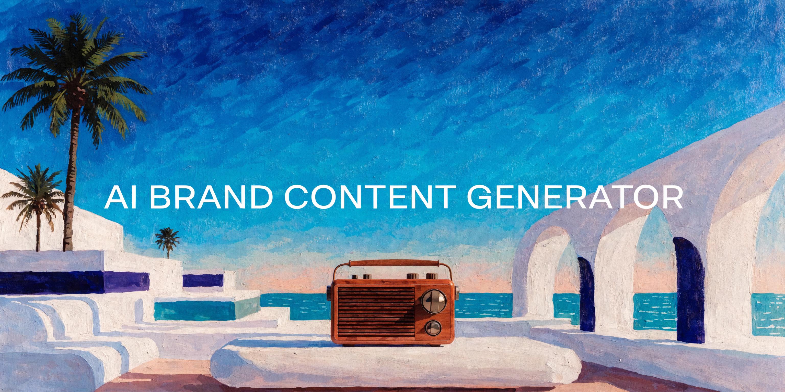 AI Brand Content Generator