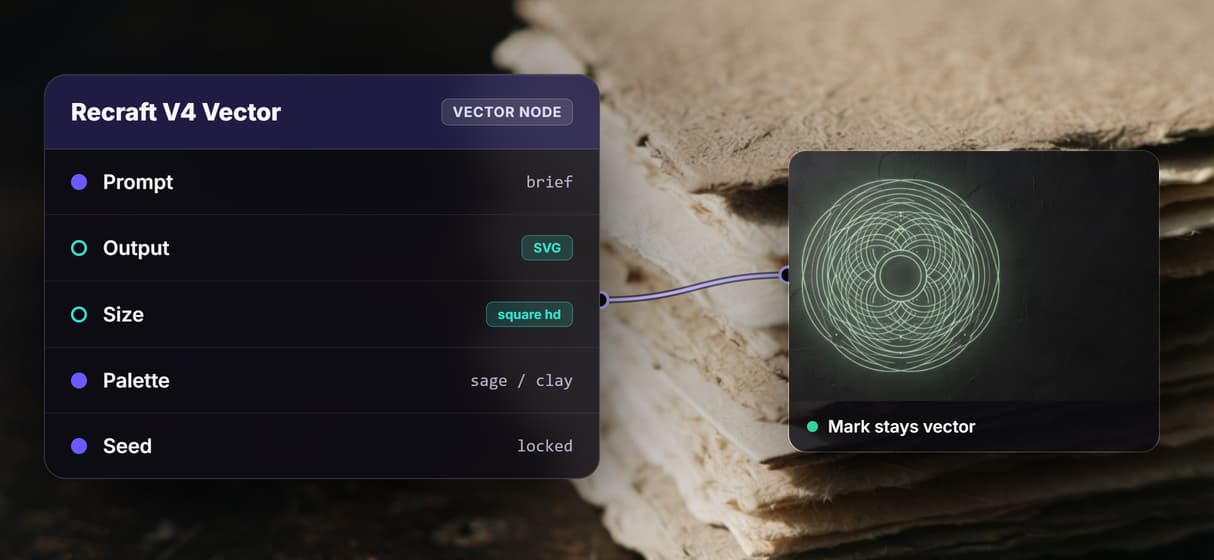 Logo marks that stay vector
