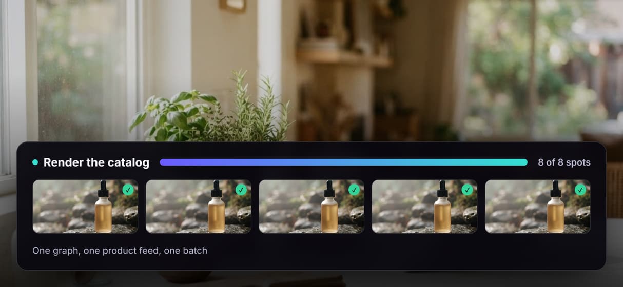 Batch a whole catalog at once
