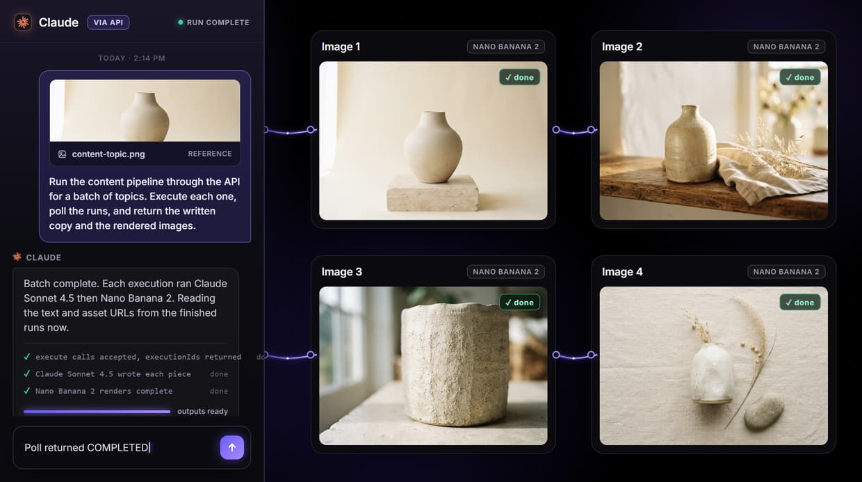 AI Content Generation API