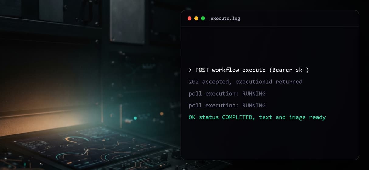 No SDK, just REST