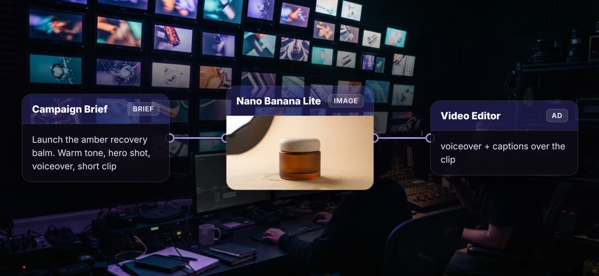Every ad comes from one reusable graph