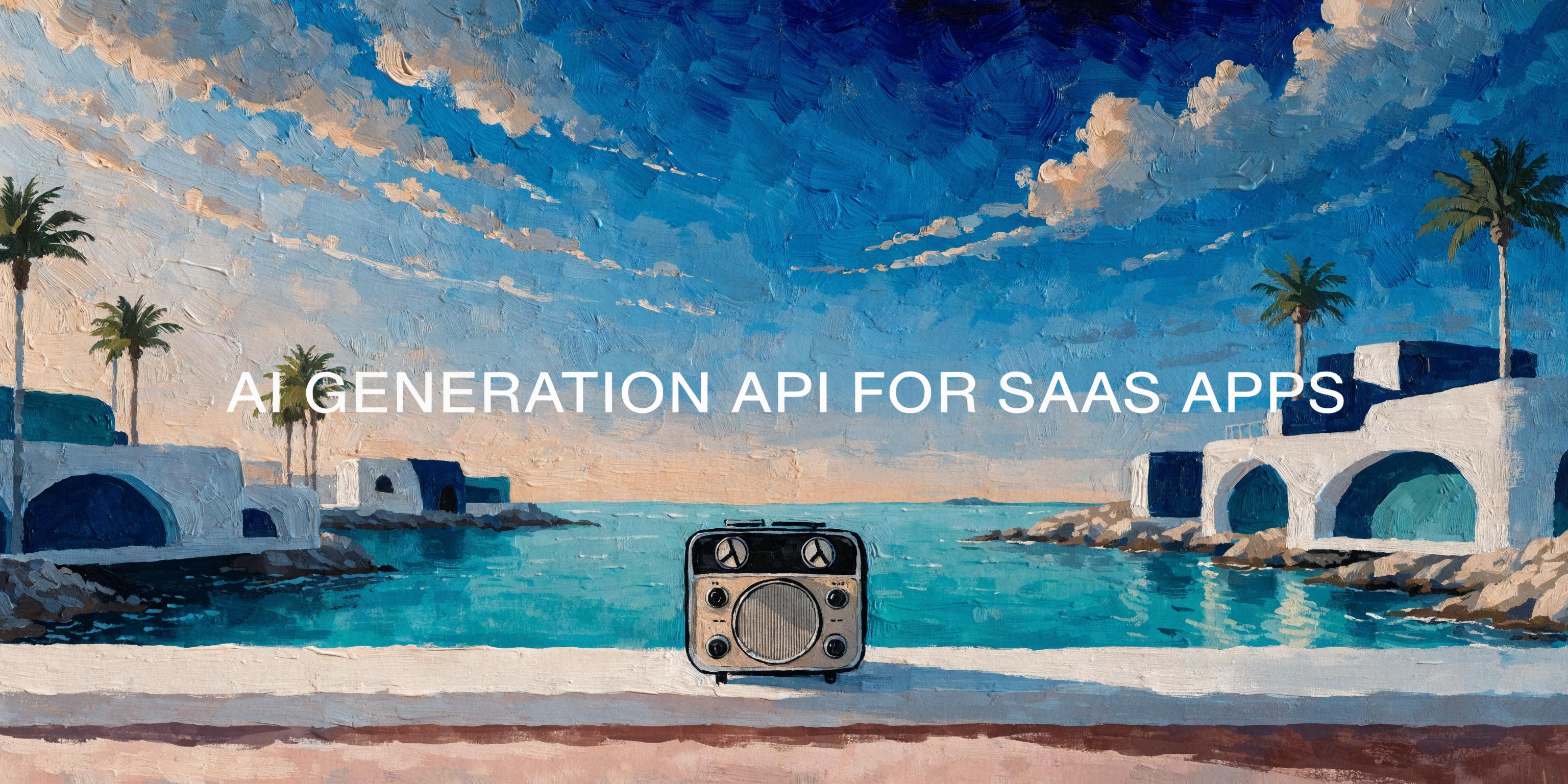 AI Generation API for SaaS Apps