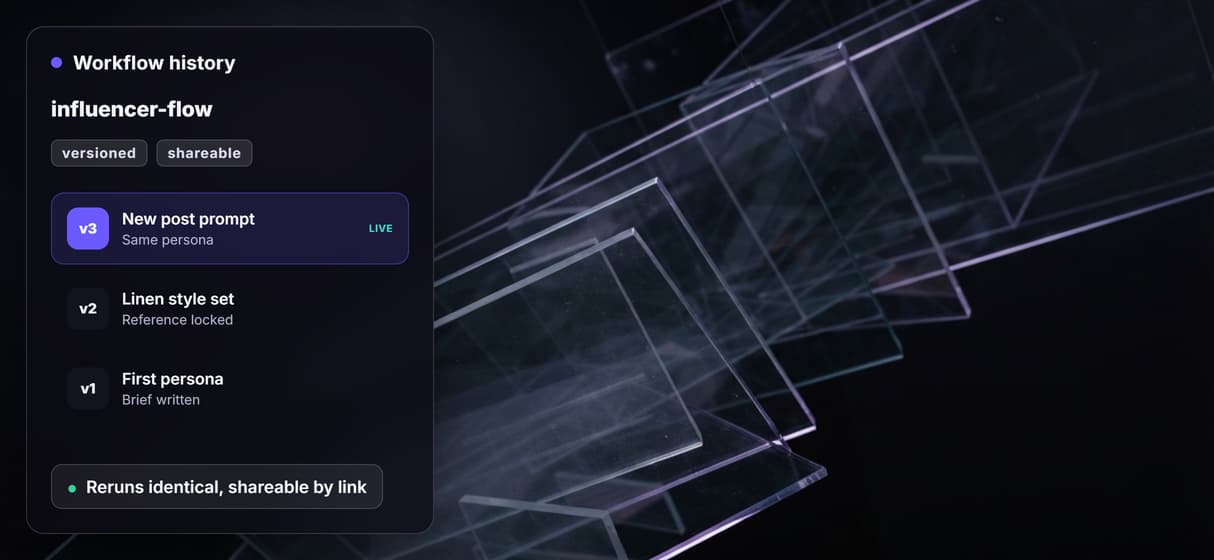 Reruns are identical, upgrades are one node