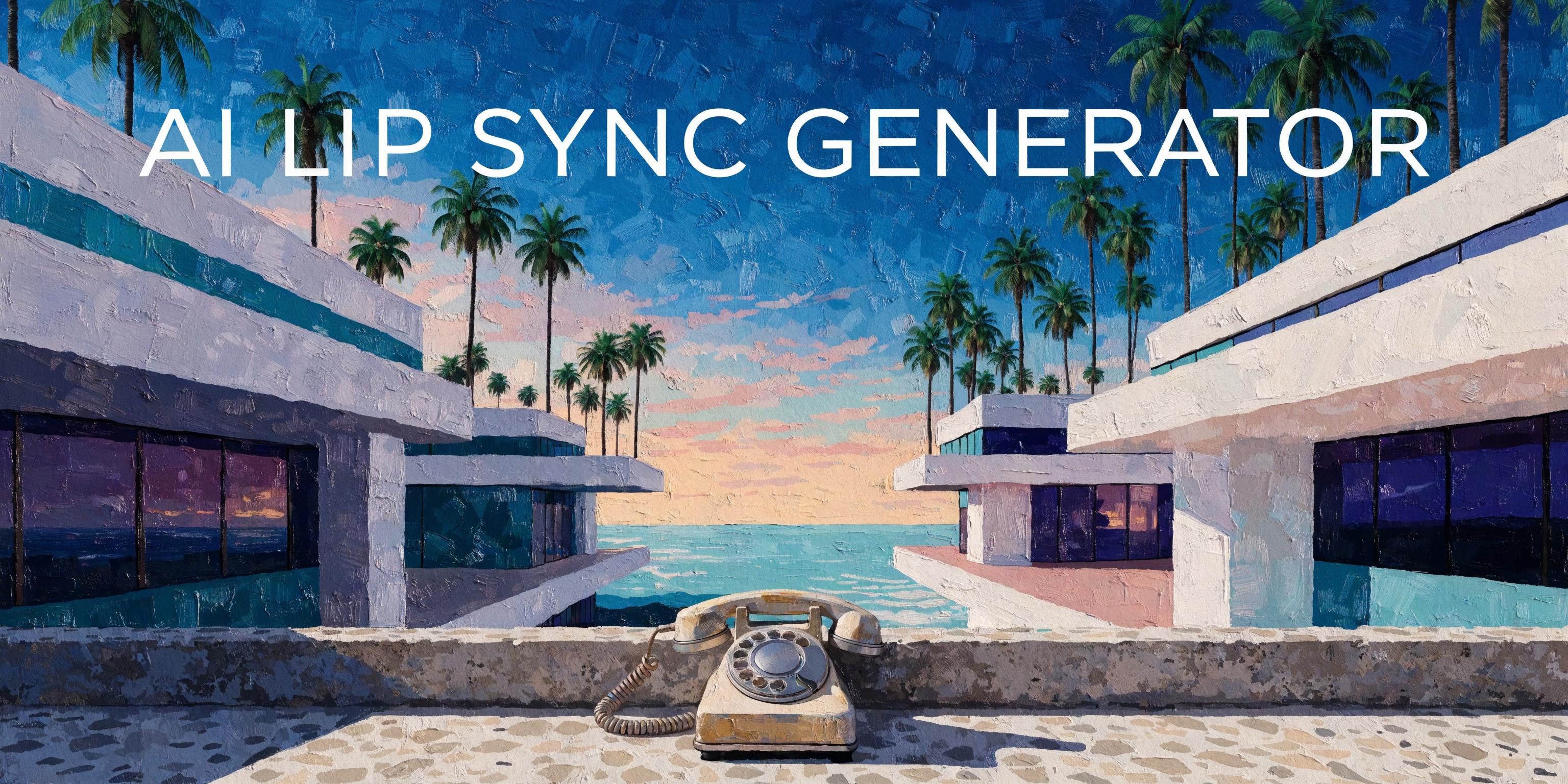 AI Lip Sync Generator