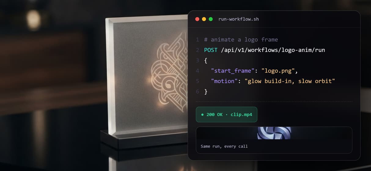 Every run is an API and MCP tool