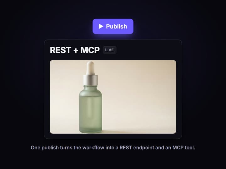 Publish it as an endpoint