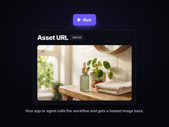 Call it from code or an agent