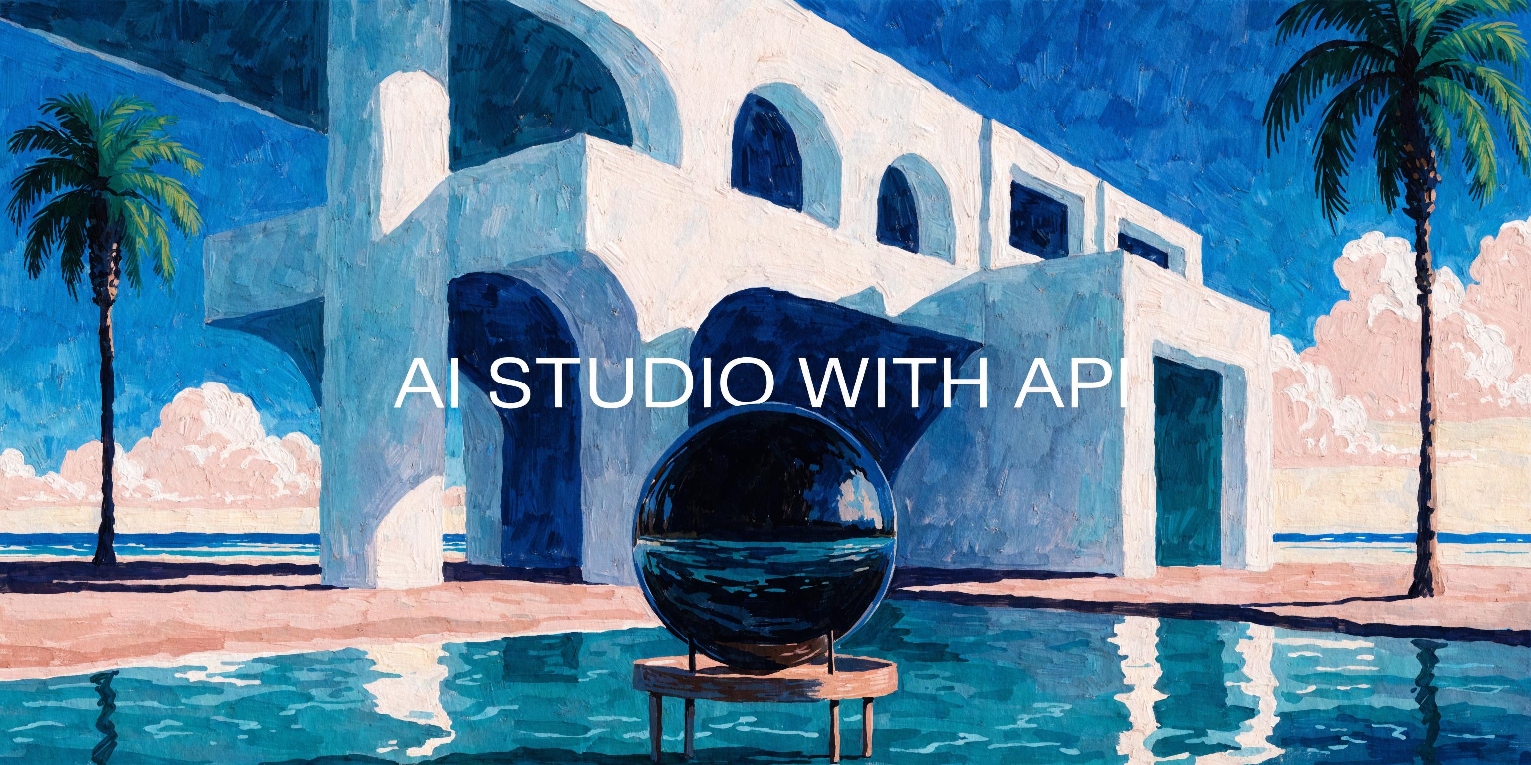 AI Studio with API