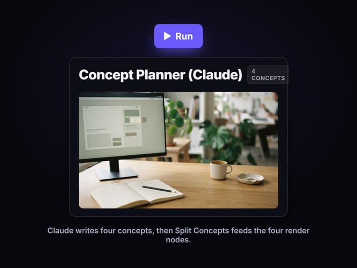 Run concept planning