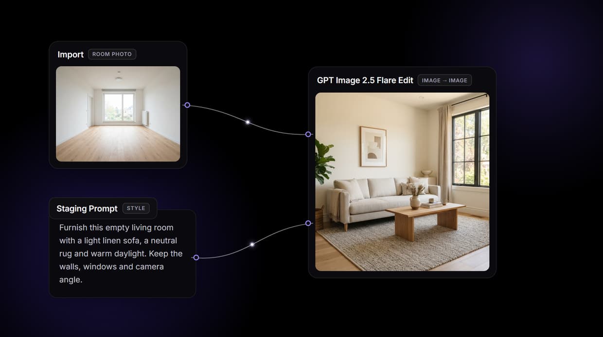 AI Virtual Staging