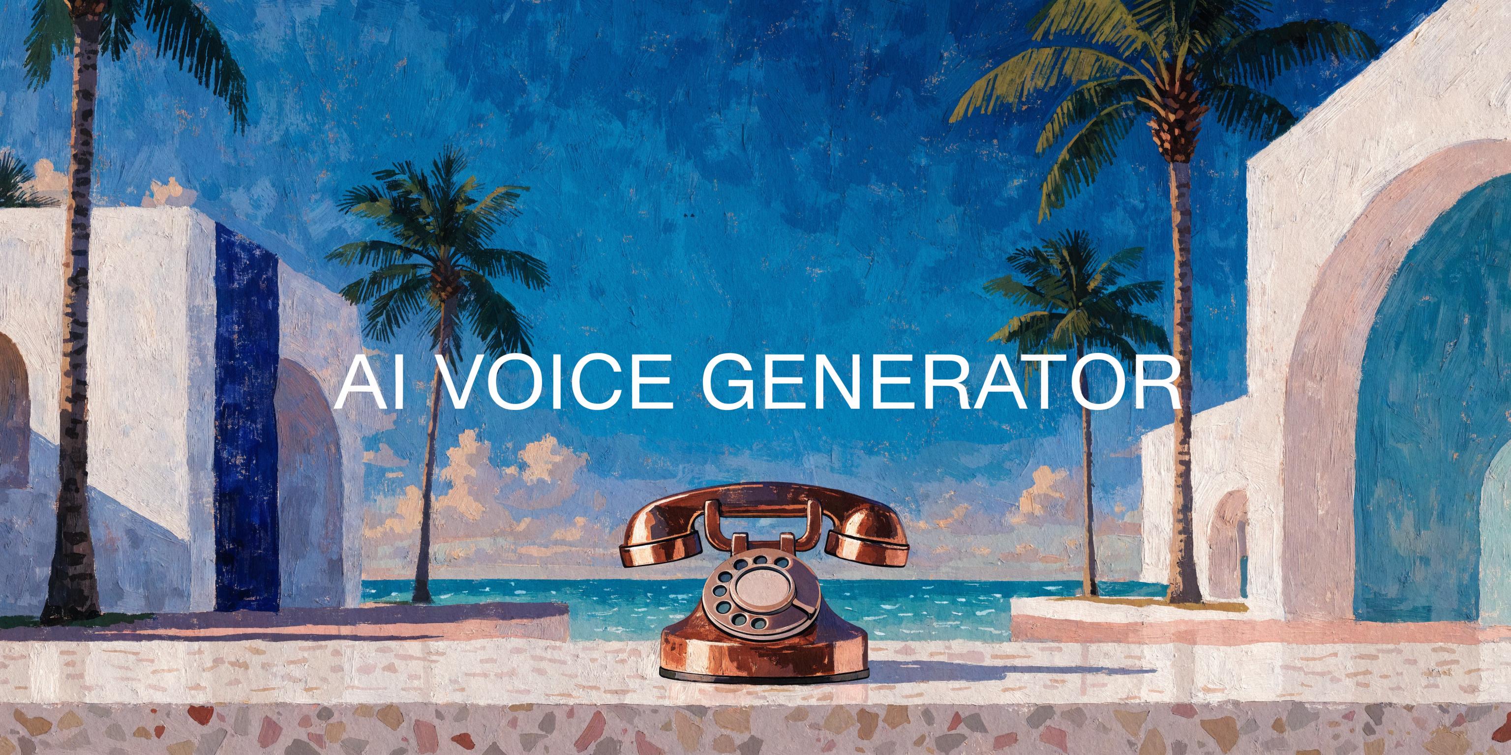 AI Voice Generator